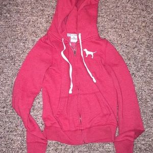 Victoria’s Secret pink sweatshirt